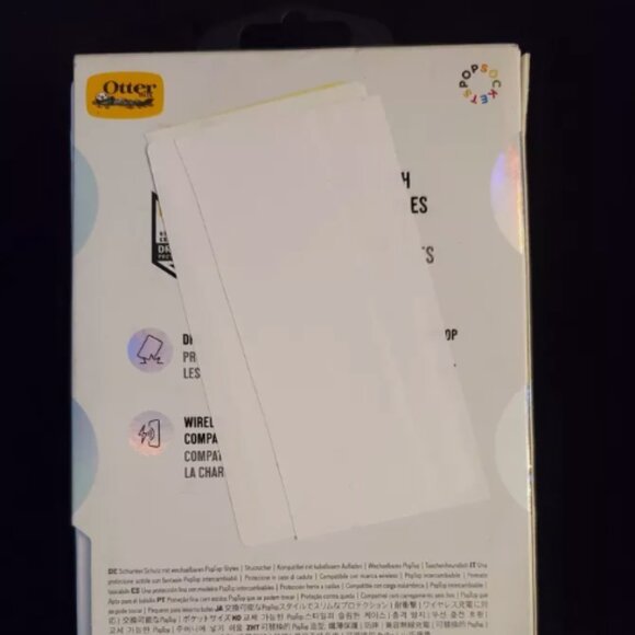 OtterBox Popsockets Phone Case Swappable Top Pink PopGrip marble iPhone X Xs - Picture 2 of 2